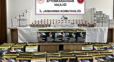 Jandarma 57 bin adet boş makaron ele geçirdi