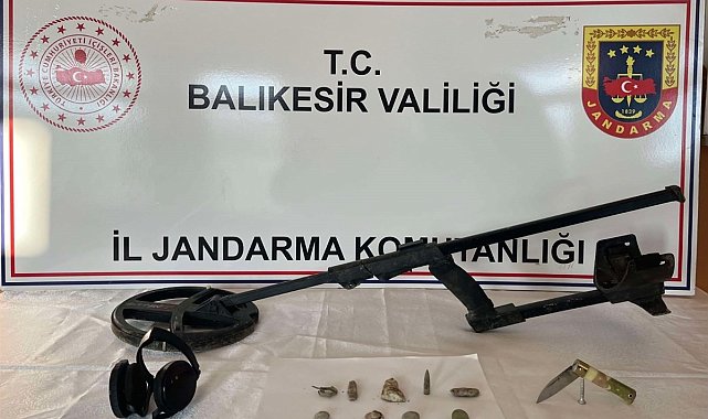 Jandarma, kültür ve tabiat varlıkları kaçakçılarını yakaladı