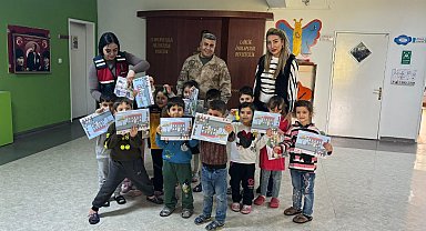 Jandarmadan 2 bin öğrenciye güvenli okul eğitimi