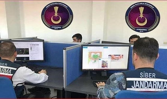 Jandarmadan sanal devriye faaliyetleri