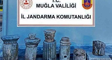 Jandarmadan Yatağan'da tarihi eser operasyonu