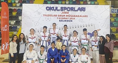 Judo yıldızlar grup müsabakalarında Salihli damgası