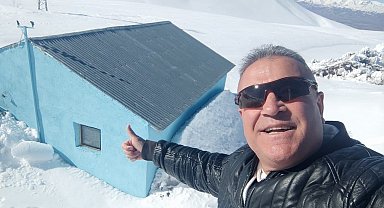 Kar kalınlığı 3 metreyi aştı