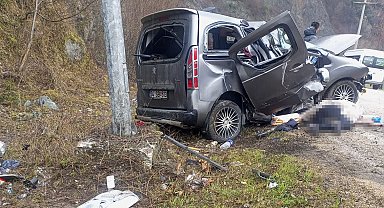 Karabük'te trafik kazası: 1 ölü, 4 yaralı
