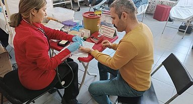 Karacasulular kan bağışında bulundu