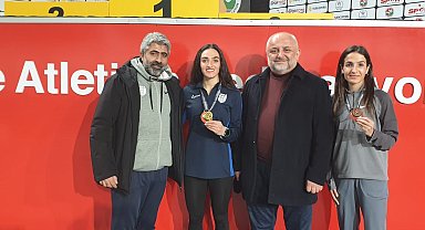Karslı atletler madalyaya doymuyor