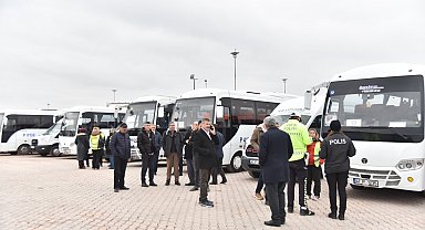 Kartepe'de öğrenci servislerine sıkı denetim