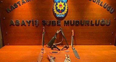 Kastamonu'da silah operasyonu: 3 gözaltı