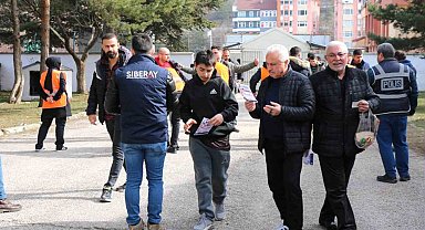 Kastamonuspor maçı öncesi 5 bin kişiye "SİBERAY" bilgilendirmesi