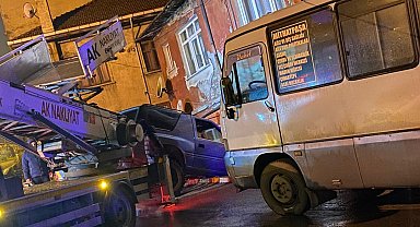 Kayan cip evin önüne düştü