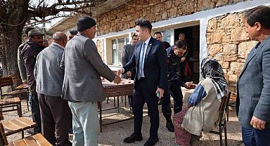 Kaymakam Gündoğdu, Aşağı Görle Mahallesi'nde vatandaşlarla buluştu