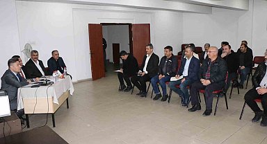 Kaymakam Özçelik, okul müdürleriyle bir araya geldi