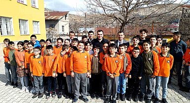 Kaymakam Zor, öğrencilerle bir araya geldi