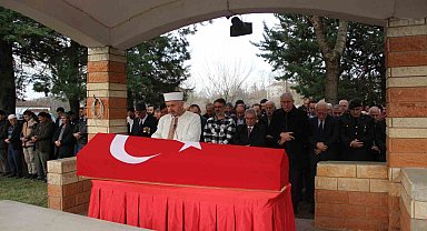 Kıbrıs Gazisi Mahmut Köse, son yolculuğuna uğurlandı