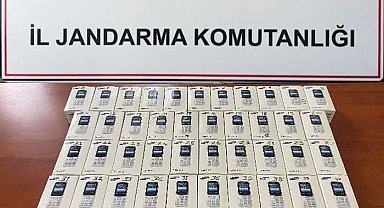 Kırıkkale'de 51 adet kaçak cep telefonu ele geçirildi