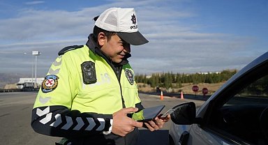Kırıkkale'de 85 araç trafikten men edildi