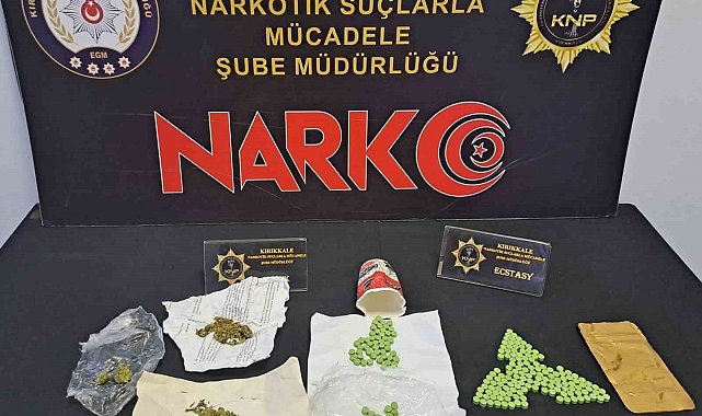 Kırıkkale'de uyuşturucu operasyonunda 1 tutuklama