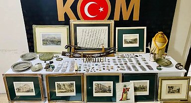 Kırklareli merkezli 11 ilde tarih eser kaçakçılığı operasyonu: 20 gözaltı