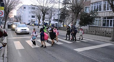 Kırklareli'de okul servisleri ile çevreleri denetlendi