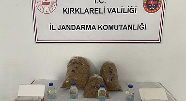 Kırklareli'nde kaçak tütün operasyonu