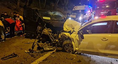 Kırklareli'nde trafik kazası: 2 yaralı