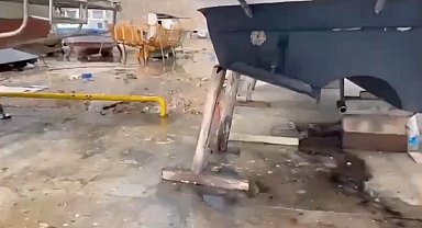 Kızaktayken sızdırdığı akaryakıt denize karışan tekneye 464 bin TL ceza