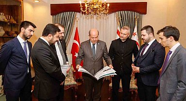 KKTC Cumhurbaşkanı Tatar, Kırgızistan Fahri Konsolosu Kurt'u kabul etti