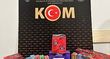 Kocaeli'de 180 bin dolu ve boş kaçak makaron ele geçirildi