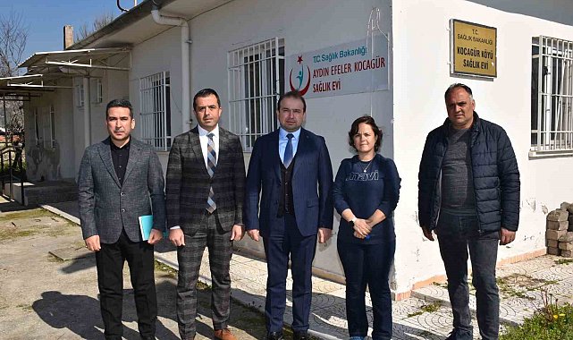 Kocagür Sağlık Evi'nde verilen hizmetler yerinde incelendi