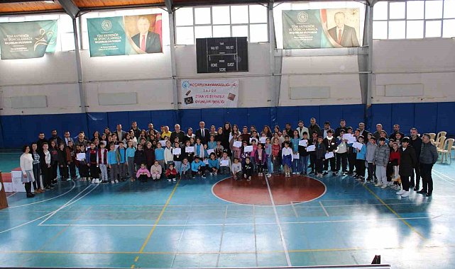 Koçarlı'da Akıl ve Zekâ Oyunları Turnuvası tatlı rekabete sahne oldu