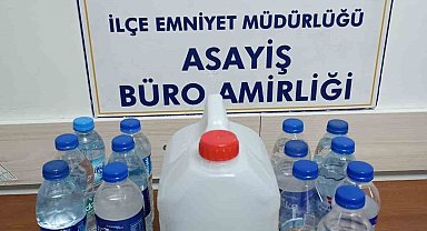 Konya'da sahte içki üreten 1 kişi tutuklandı