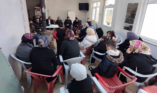 Köy odalarında veli toplantısı