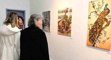 Küçükçekmece Sanat Atölyeleri Buluşmaları sergisi Sefaköy Galeri Küp'te ziyarete açıldı