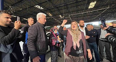 Kumluca'da pazar esnafı ile zabıta arasında tartışma çıktı