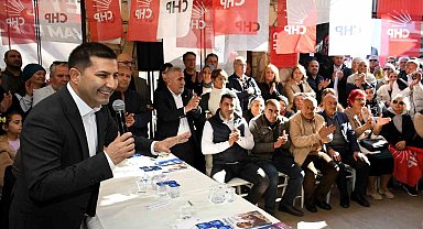 Kuşadası Belediye Başkanı Günel seçim çalışmalarına devam ediyor
