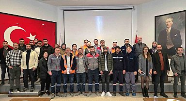 Kütahya 30 Ağustos OSB'de, "Afet Risk Azaltma ve Tedbir Alma" konulu eğitim