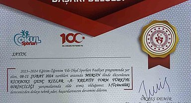 Kütahya Nafi Güral Fen Lisesinden kick boks müsabakalarında Türkiye derecesi