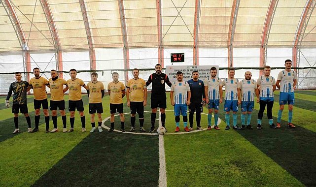 Kütahya OBM'de halı saha futbol turnuvası