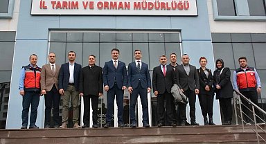 Kütahya ve Eskişehir İl Tarım ve Orman Müdürlükleri arasında işbirliği toplantısı