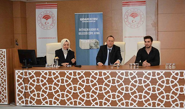 Kütahya'da kantin, yemekhane, kafeterya personeline hijyen eğitimi