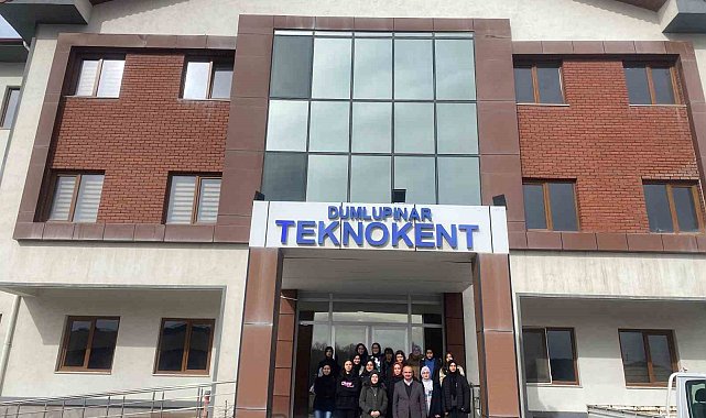 Kütahya'da lise öğrencileri Teknokent'i keşfetti