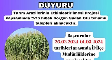 Kütahya'daki tarım arazilerinin verimliliğini artıracak hibeli projeler başlıyor