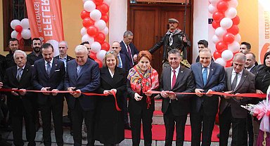 Kuvayi Milliye Anı Evi'nin açılışını İYİ Parti Genel Başkanı Akşener yaptı