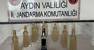 Kuyucak'ta kaçak alkol ele geçirildi