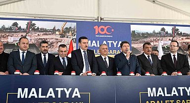 Malatya Yeni Adalet Sarayı'nın temelleri atıldı