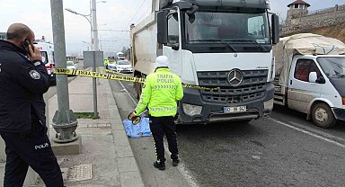 Malatya'da kamyonun çarptığı yaya hayatını kaybetti