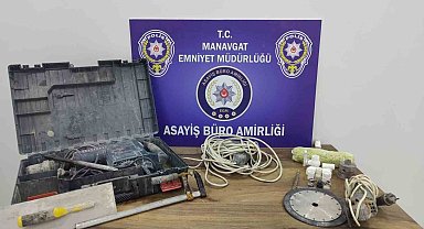 Manavgat'ta 21 ayrı hırsızlık olayına 9 tutuklama