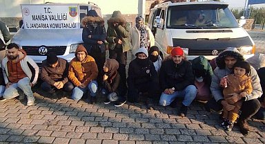 Manisa'da göçmen kaçakçılığına jandarma operasyonu