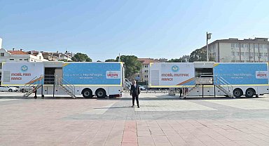 Manisa'da mobil mutfak, fırın ve ikram aracı hizmete girdi