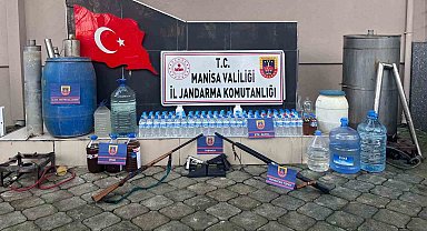 Manisa'da sahte içki tacirlerine geçit yok